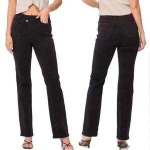 Judy Blue Black Straight Fit Dad Jean Crossover JB88563 Sz 14W